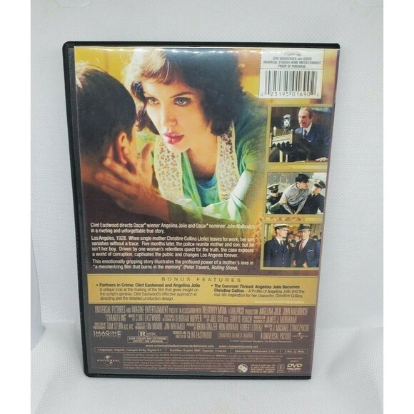 Clint Eastwoods Changeling Rated R Drama DVD, 2009 No Scratches Clean - Picture 4 of 11